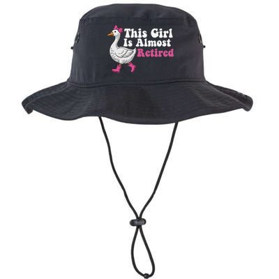 This Girl Is Almost Retired Retiring Soon Retirement Retro Bucket Hat