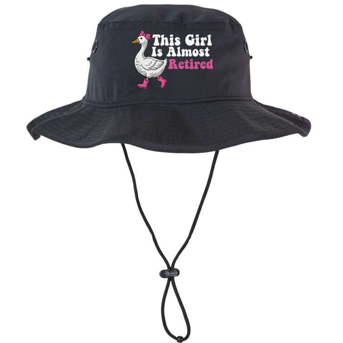 This Girl Is Almost Retired Retiring Soon Retirement Retro Bucket Hat