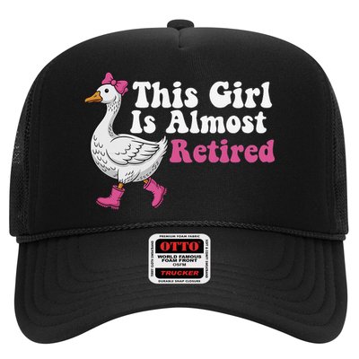 This Girl Is Almost Retired Retiring Soon Retirement Retro Hat