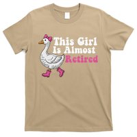 This Girl Is Almost Retired Retiring Soon Retirement Retro T-Shirt