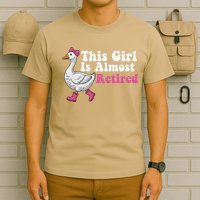This Girl Is Almost Retired Retiring Soon Retirement Retro T-Shirt