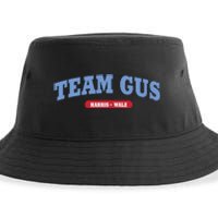 Team Gus Im Voting For Gus Walz Dad Sustainable Bucket Hat