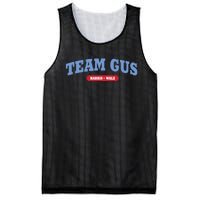 Team Gus Im Voting For Gus Walz Dad Mesh Reversible Basketball Jersey Tank