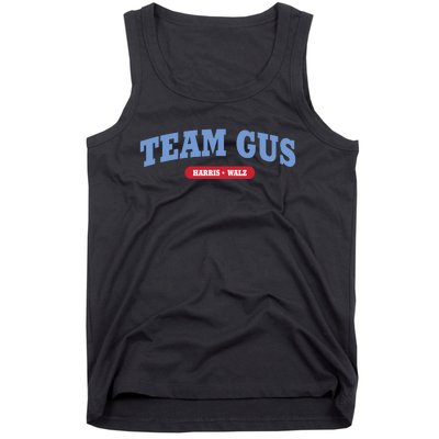 Team Gus Im Voting For Gus Walz Dad Tank Top