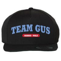 Team Gus Im Voting For Gus Walz Dad Wool Snapback Cap