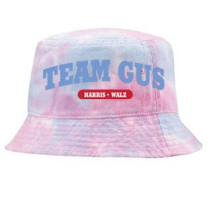 Team Gus Im Voting For Gus Walz Dad Tie-Dyed Bucket Hat