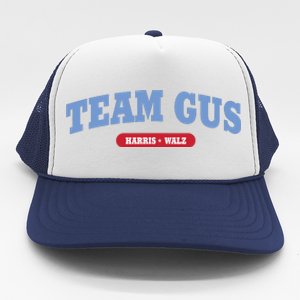 Team Gus Im Voting For Gus Walz Dad Trucker Hat