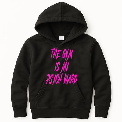 They Gym Is My Ward Funny Cute Psych Joke Fitness Workout Kids Hoodie