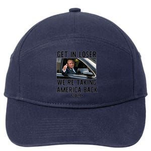 Trump Get In Loser WeRe Taking America Back 2024 7-Panel Snapback Hat