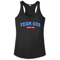 Team Gus IM Voting For Gus Walz Dad Ladies PosiCharge Competitor Racerback Tank