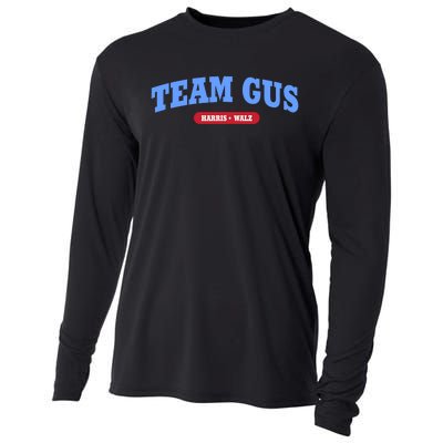 Team Gus IM Voting For Gus Walz Dad Cooling Performance Long Sleeve Crew