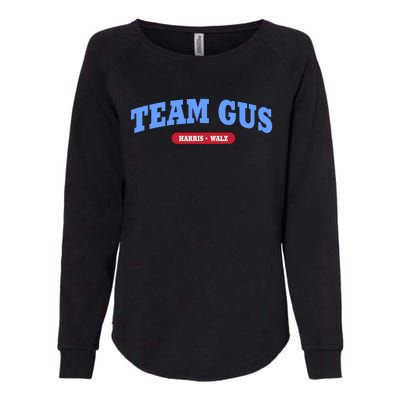 Team Gus IM Voting For Gus Walz Dad Womens California Wash Sweatshirt