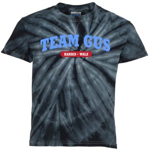 Team Gus IM Voting For Gus Walz Dad Kids Tie-Dye T-Shirt