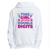 This Girl Is Now Double Digits 10th Birthday Gift Urban Pullover Hoodie