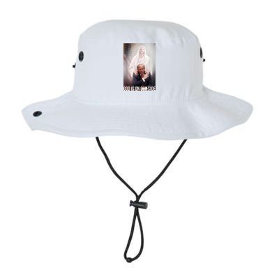 Trump God Is On Our Side Jesus Bucket Hat