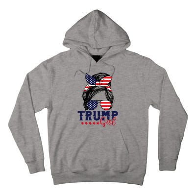 Trump Girl IM Voting Convicted Felon 2024 Vote Trump 45 47 Tall Hoodie