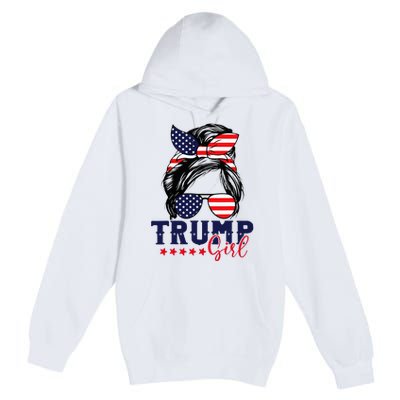 Trump Girl IM Voting Convicted Felon 2024 Vote Trump 45 47 Premium Pullover Hoodie