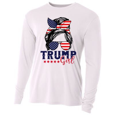 Trump Girl IM Voting Convicted Felon 2024 Vote Trump 45 47 Cooling Performance Long Sleeve Crew