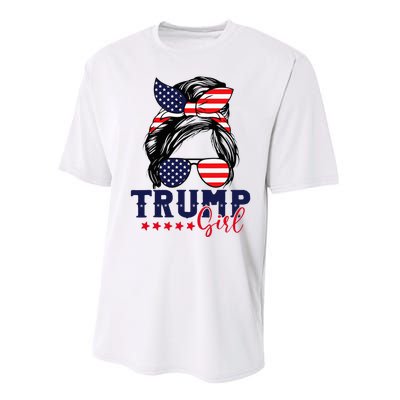 Trump Girl IM Voting Convicted Felon 2024 Vote Trump 45 47 Performance Sprint T-Shirt