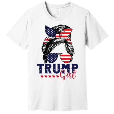 Trump Girl IM Voting Convicted Felon 2024 Vote Trump 45 47 Premium T-Shirt