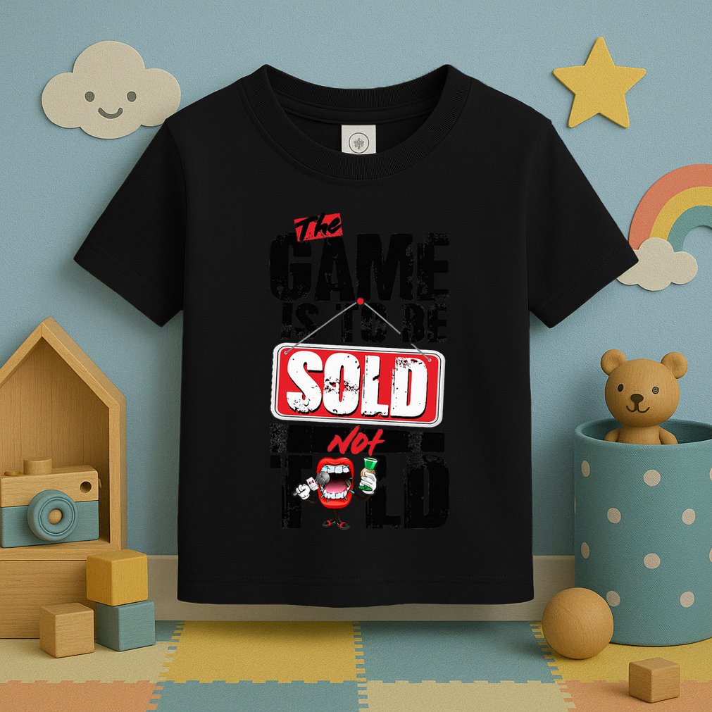 The Game Is To Be Sold Not Told Toddler T-Shirt