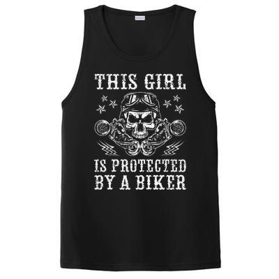 This Girl Is Protected By A Biker PosiCharge Competitor Tank