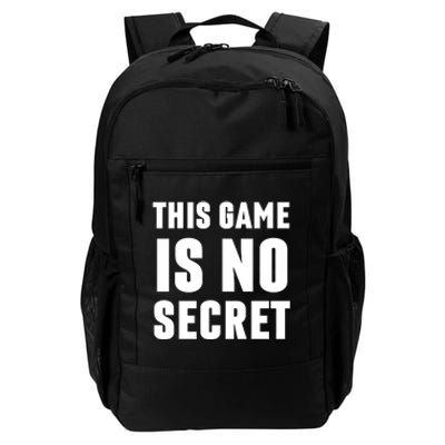 This Game Is No Secret Basketball Lovers Daily Commute Backpack