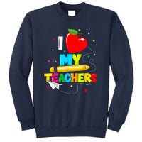 Teens Graduation I Heart My Teachers I Love My Teachers Sweatshirt