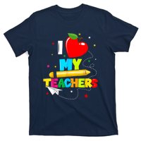 Teens Graduation I Heart My Teachers I Love My Teachers T-Shirt