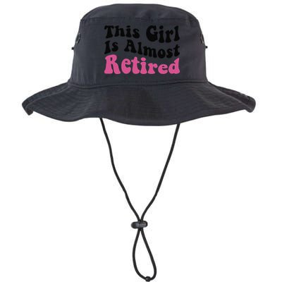 This Girl Is Almost Retired Retiring Soon Retirement Goose Bucket Hat