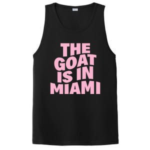 The Goat Is In Miami Funny PosiCharge Competitor Tank