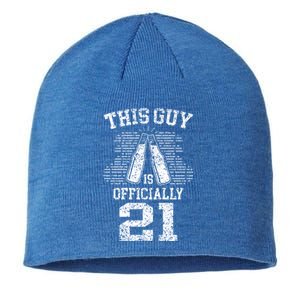 This Guy Is Ly 21 21st Birthday Party Celebrate Gift Sustainable Beanie