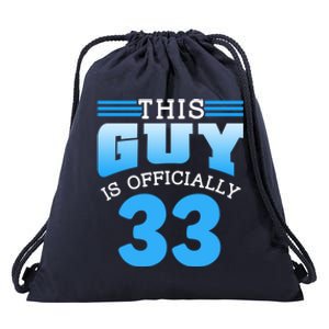 This Guy Is Ly 33 Cute Birthday Thirtythree Great Gift Drawstring Bag