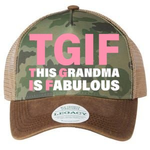 TGIF This Grandma Is Fabulous Legacy Tie Dye Trucker Hat