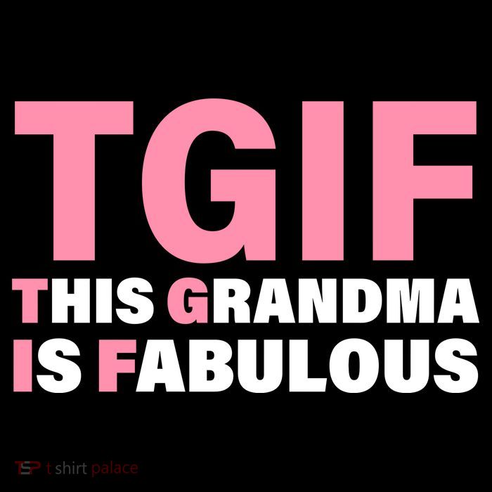 TGIF This Grandma Is Fabulous Impact Tech Backpack