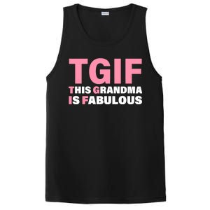 TGIF This Grandma Is Fabulous PosiCharge Competitor Tank