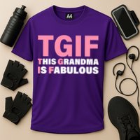 TGIF This Grandma Is Fabulous Cooling Performance Crew T-Shirt