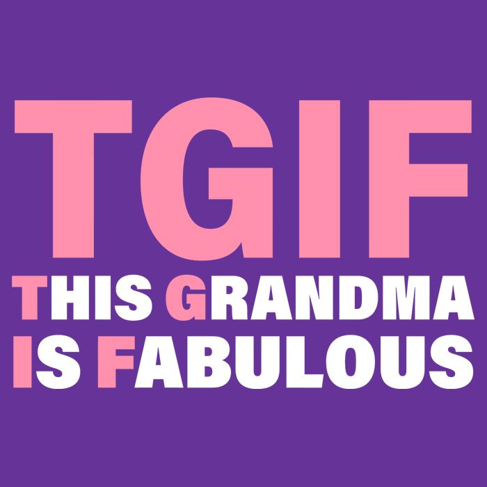 TGIF This Grandma Is Fabulous Cooling Performance Crew T-Shirt