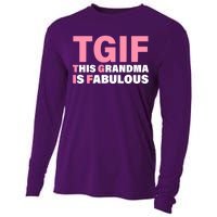 TGIF This Grandma Is Fabulous Cooling Performance Long Sleeve Crew