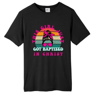 This Girl Just Got Baptized For Baptism Tall Fusion ChromaSoft Performance T-Shirt