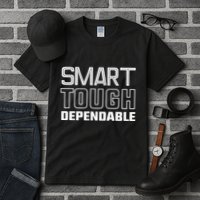 Talkin Giants Joe Schoen Smart Tough Dependable Tall T-Shirt