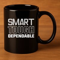 Talkin Giants Joe Schoen Smart Tough Dependable 11oz C Handle Ceramic Mug