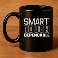 Talkin Giants Joe Schoen Smart Tough Dependable 11oz C Handle Ceramic Mug