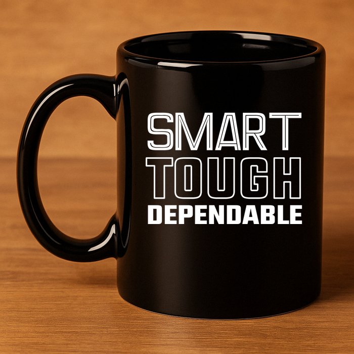 Talkin Giants Joe Schoen Smart Tough Dependable 11oz C Handle Ceramic Mug
