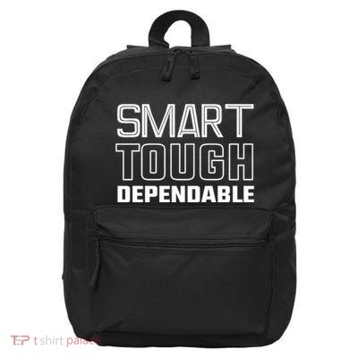 Talkin Giants Joe Schoen Smart Tough Dependable 16 in Basic Backpack