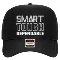 Talkin Giants Joe Schoen Smart Tough Dependable Trucker Hat