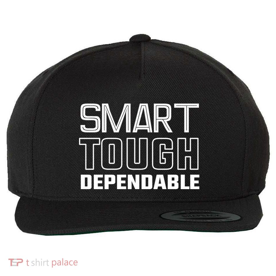 Talkin Giants Joe Schoen Smart Tough Dependable Wool Snapback Cap