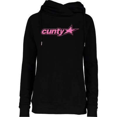 The Girl Jt World Cunty Womens Funnel Neck Pullover Hood