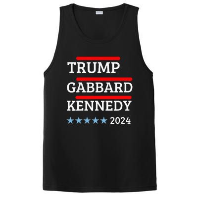 Trump Gabbard Kennedy 2024 Election PosiCharge Competitor Tank