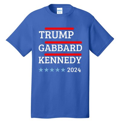 Trump Gabbard Kennedy 2024 Election Tall T-Shirt